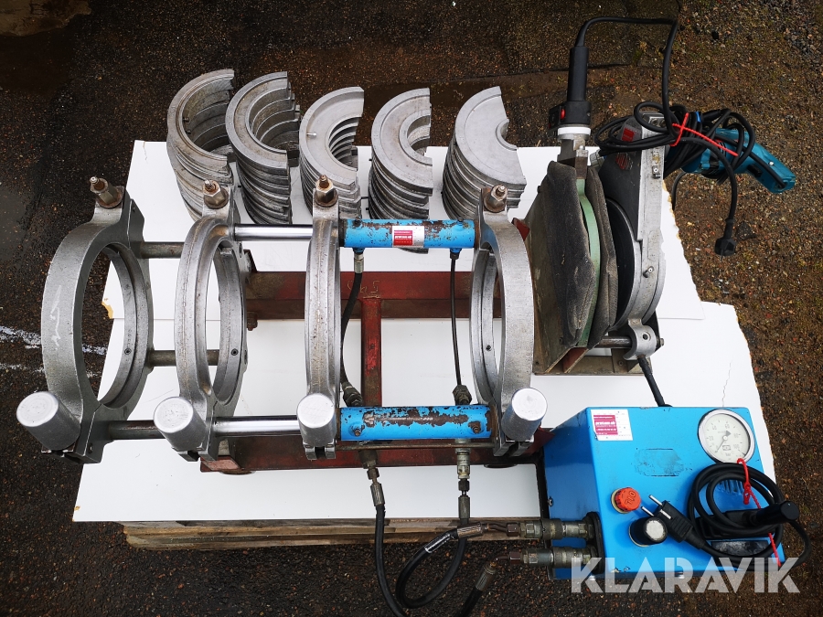 Stumsvets för PE (polyeten) rör Widos 4600