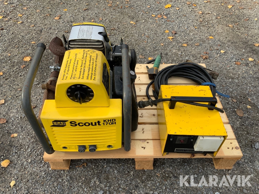 Motorsvets ESAB Scout KHD 170H