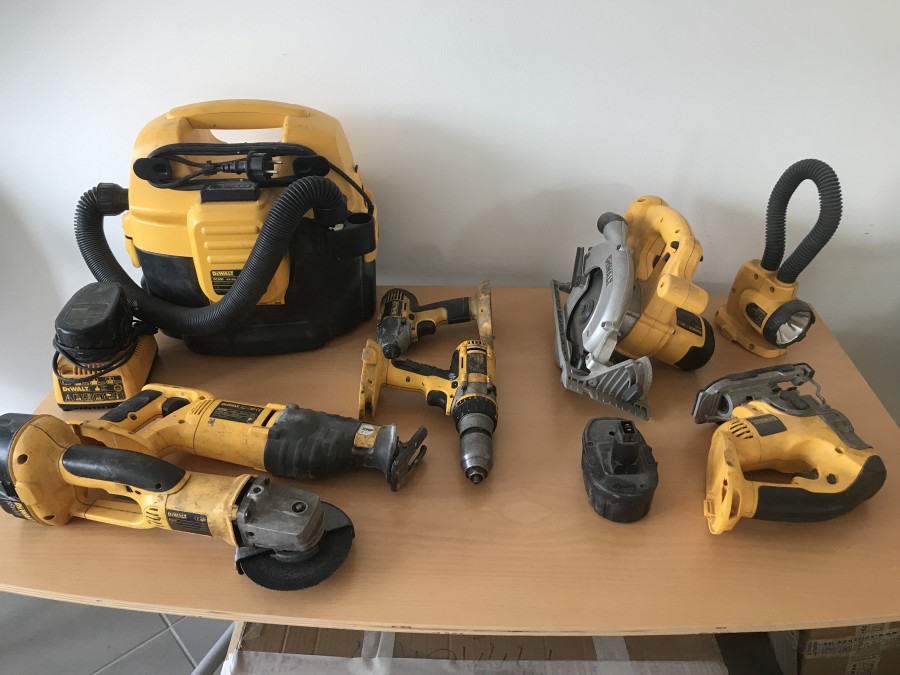 Batterimaskiner DeWalt 18v