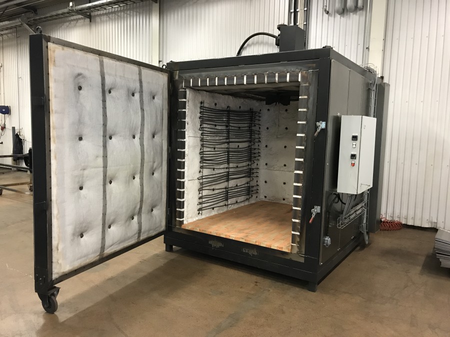 Industriugn för värmebehandling