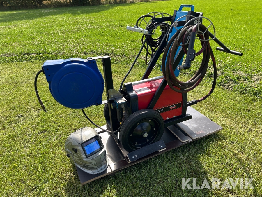 Plasmaskärare Lincoln PC65 med svetshjälm