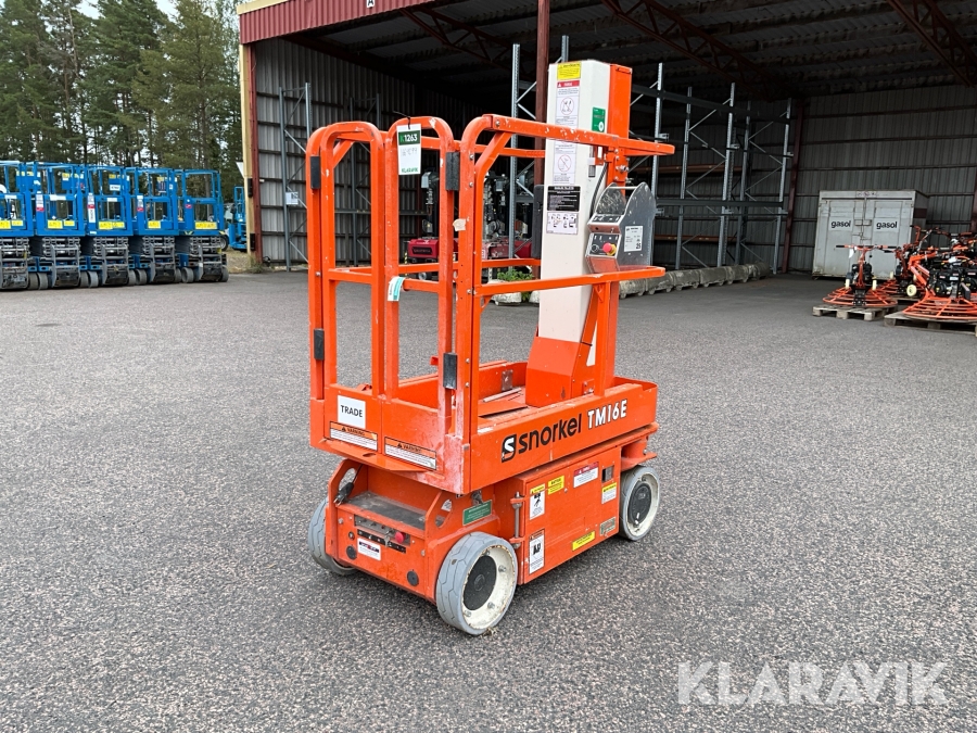 Pelarlift Snorkel TM16E