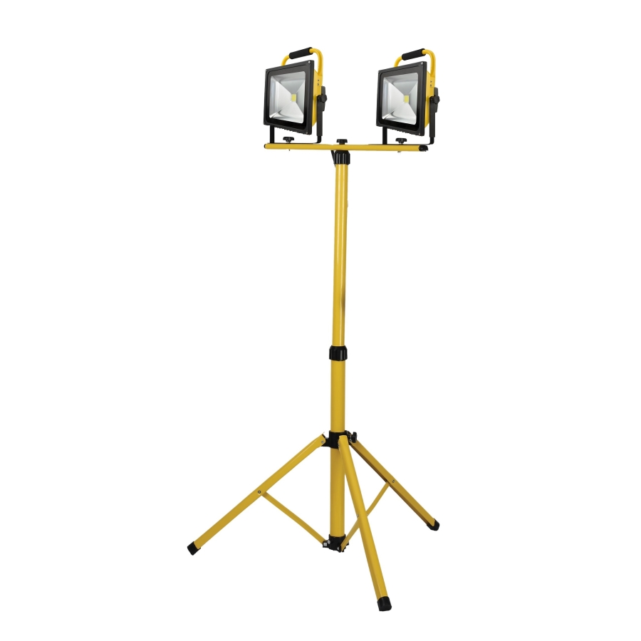 LED 50W Uppladdningsbara med stativ (nya) Epistar 2st