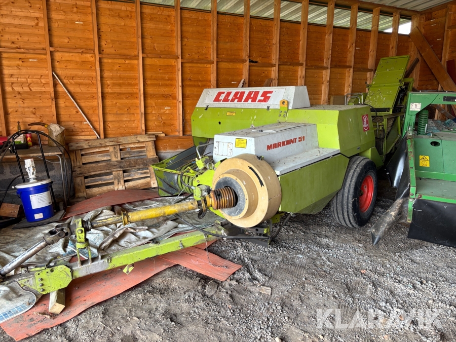 Småbalspress Claas Markant 51