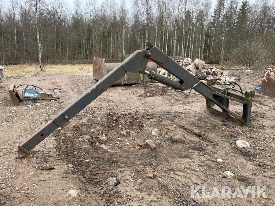 Kranarm med stora BM fäste