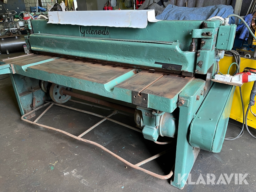 Plåtsax Göteneds Mek Verkstad MGE-3