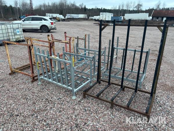 Transporthäckar för glaspartier 8st