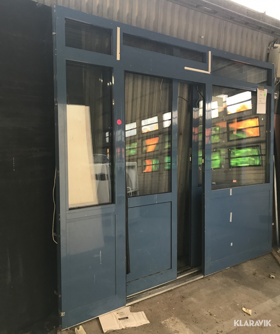 3st entrepartier i aluminium