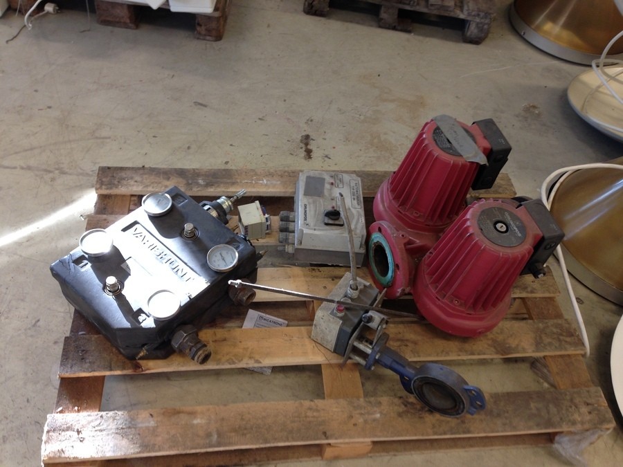 Shunt pump med Shunt ventil  Pumpautomatik