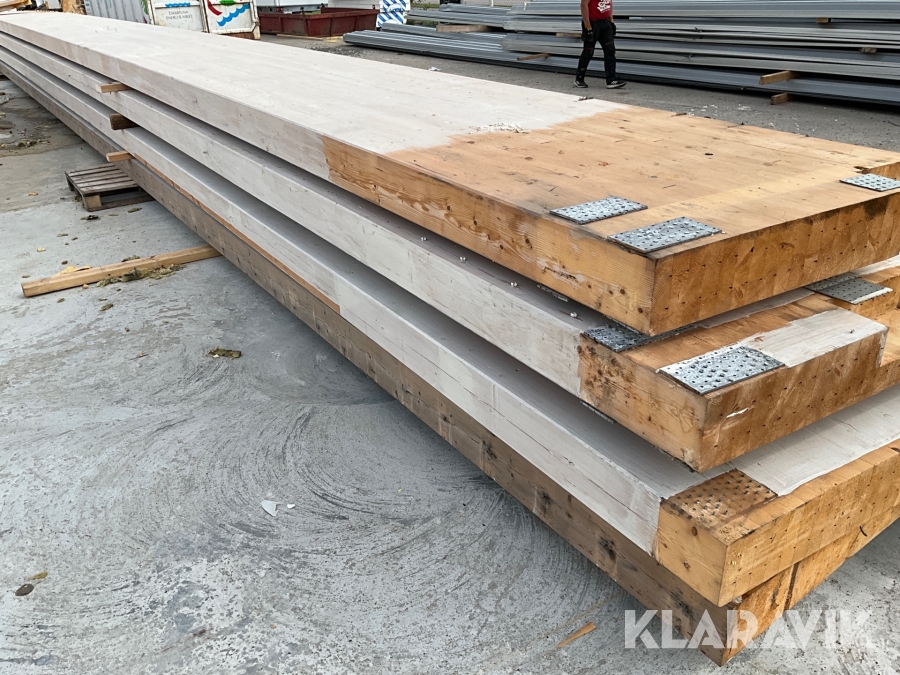 Limträbalk 4st 20meter långa