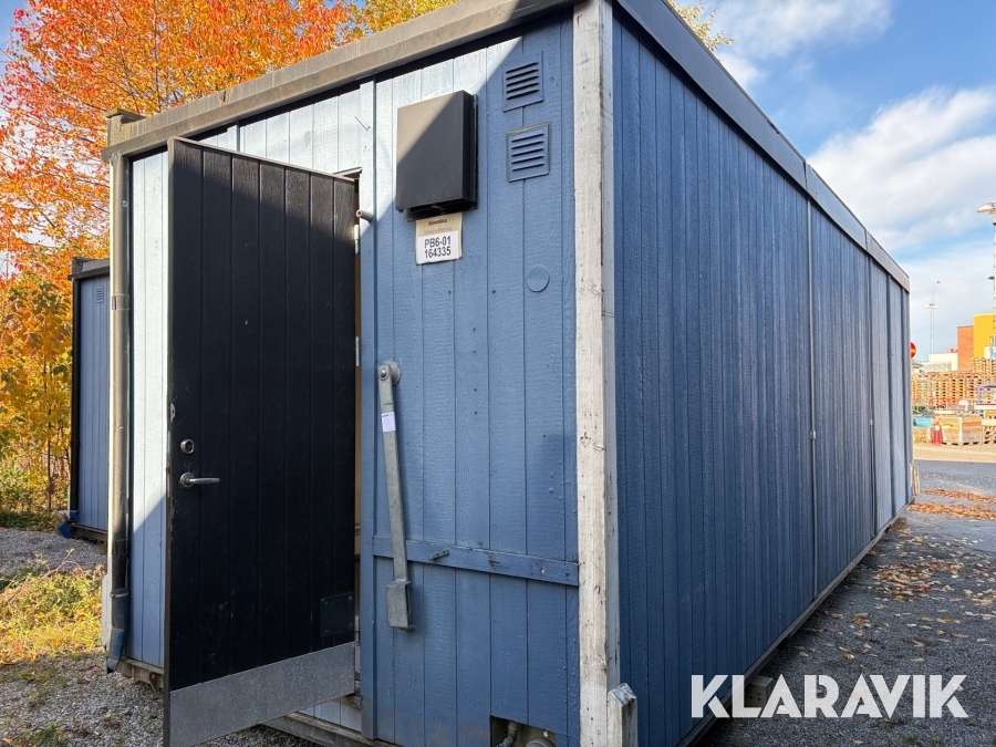 Omklädningsbod / personalbod