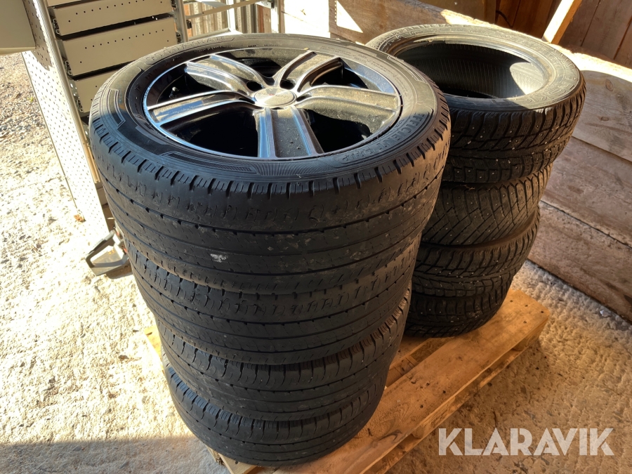 Däck och Fälgar Mercedes-Benz Vito 225/55 R17