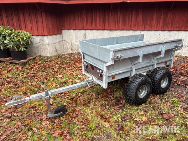 Tippbar vagn till ATV