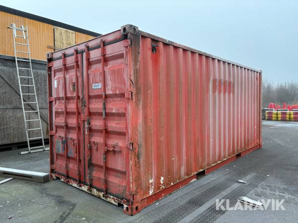 Container 20 fot, isolerad