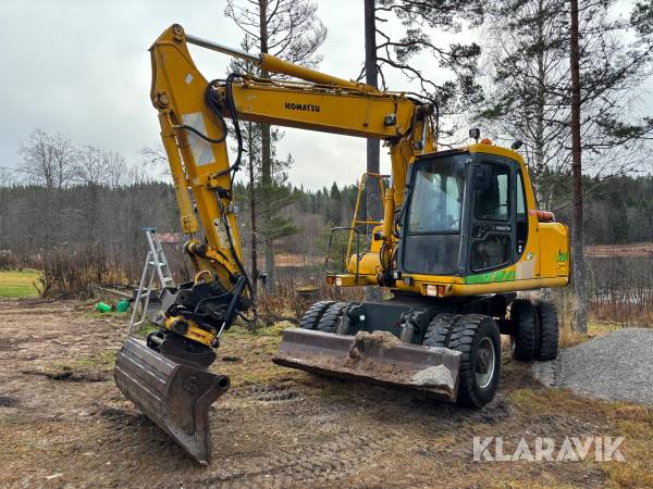 Hjulgrävare Komatsu PW 130-6K