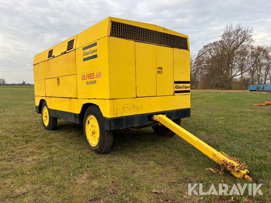 Skruvkompressor Atlas Copco dieseldriven