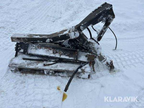 Hydrauliskt fäste till sidovinge