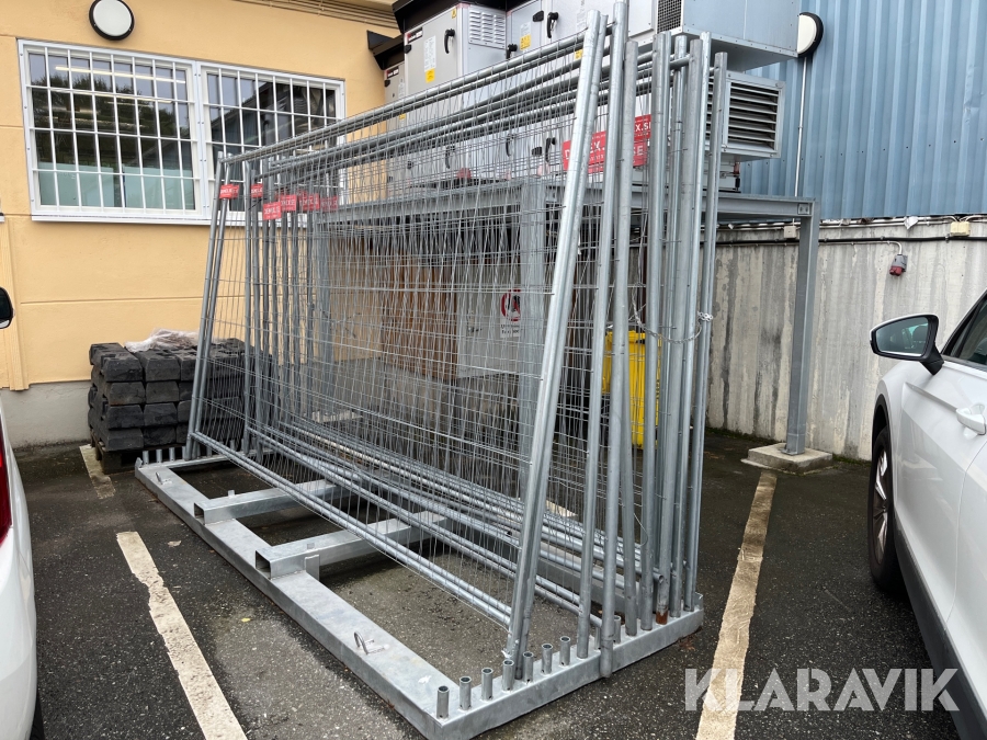 Byggstängsel Demex 35 st