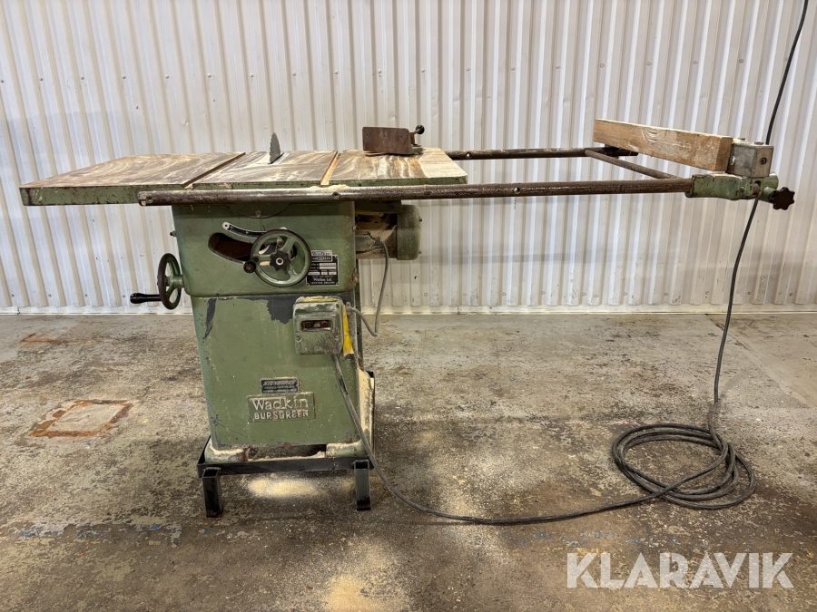 Bordssåg Wadkin Bursgreen 10AGS