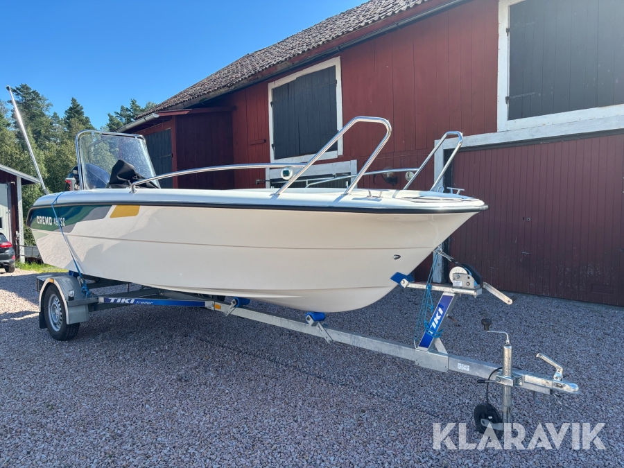 Styrpulpet Cremo 490SC med båttrailer