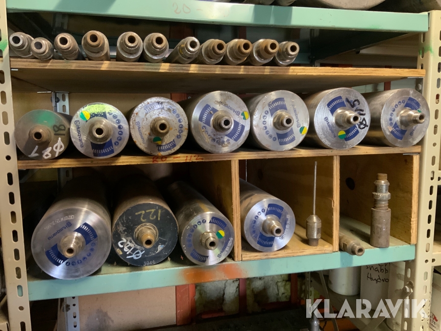 Kärnborr 6 -125mm frökengänga 22 st diverse storlekar