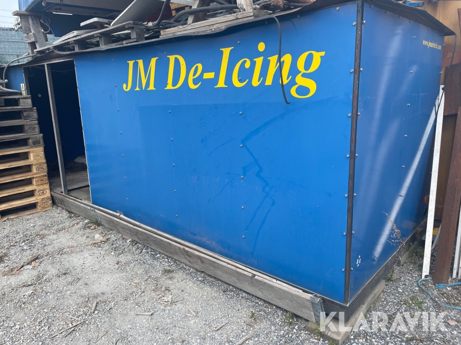 Rostfri ackumulatortank inbyggd