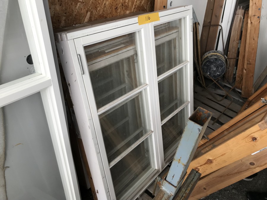 8 st fönster begagnade