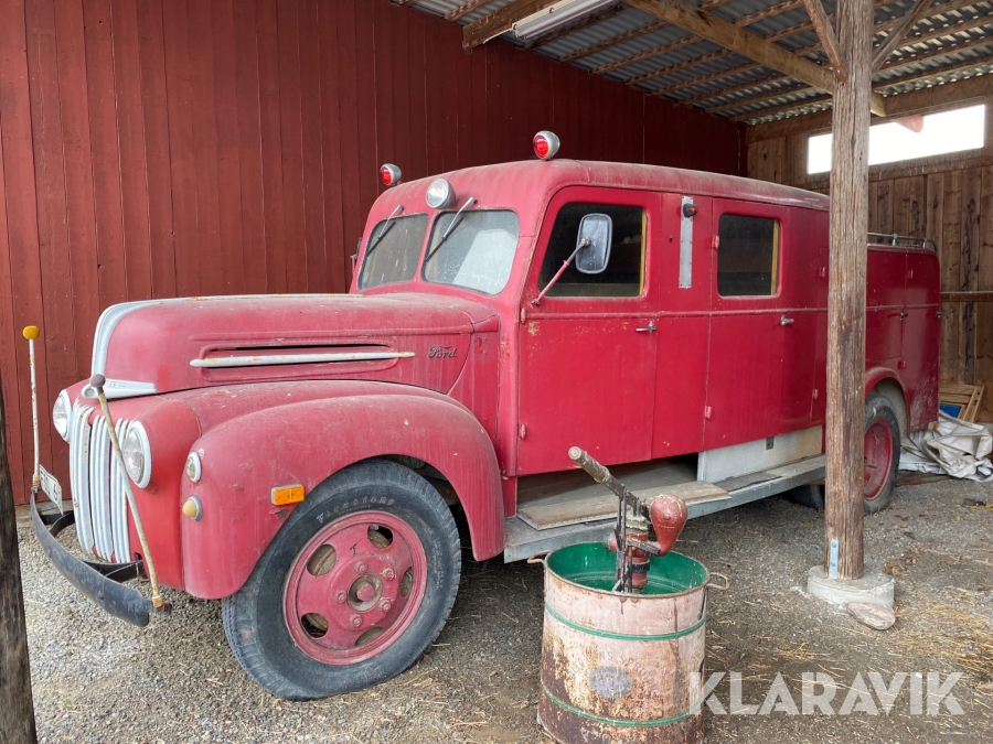 Veteranbil Brandbil Ford 798 T