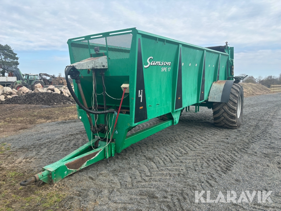 Gödselspridare Samson SPE 17