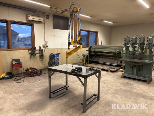 Pneumatisk gängarm med bord S &L