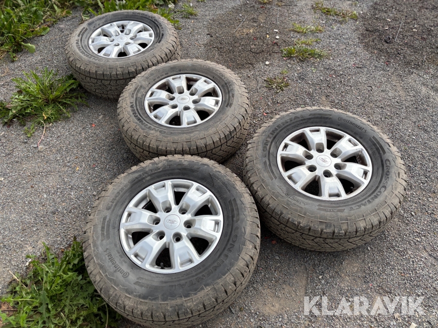 Däck med fälg Continental Crosscontact Ford Ranger