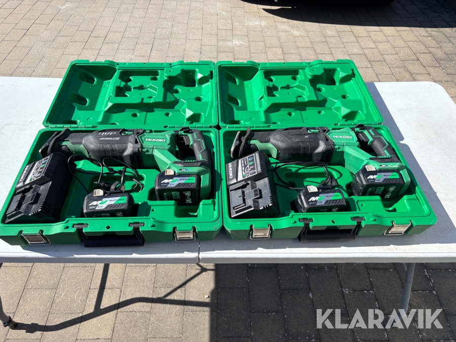 Tigersågar Hikoki CR 36DA 2 st