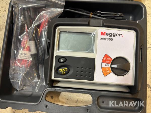 Insulationstestare Megger Mit300