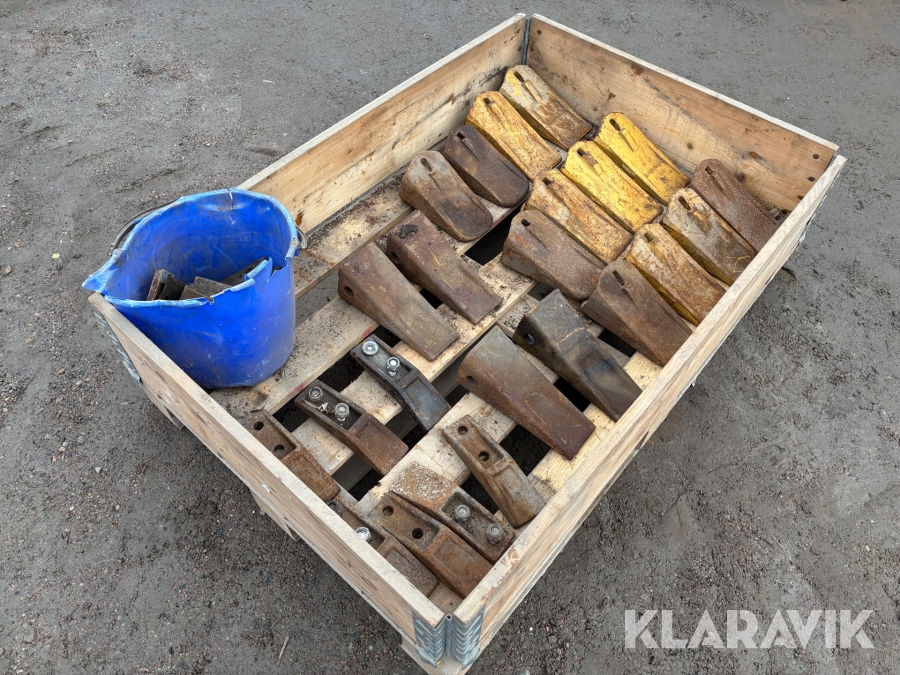 Grävmaskinständer och skims