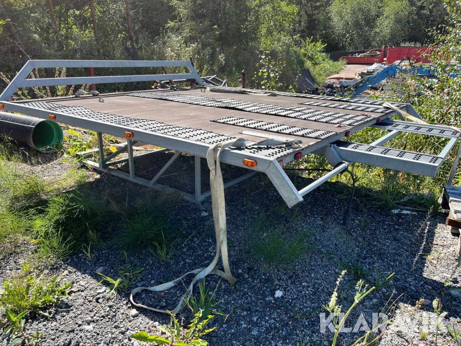 Flak för 2st snöskoter Sleddeck