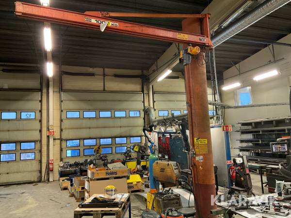 Pelarsvängkran Kone