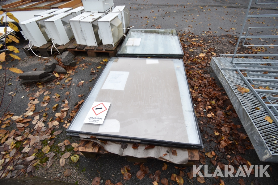 Glasrutor Scanglas Tvåglas 5 styck