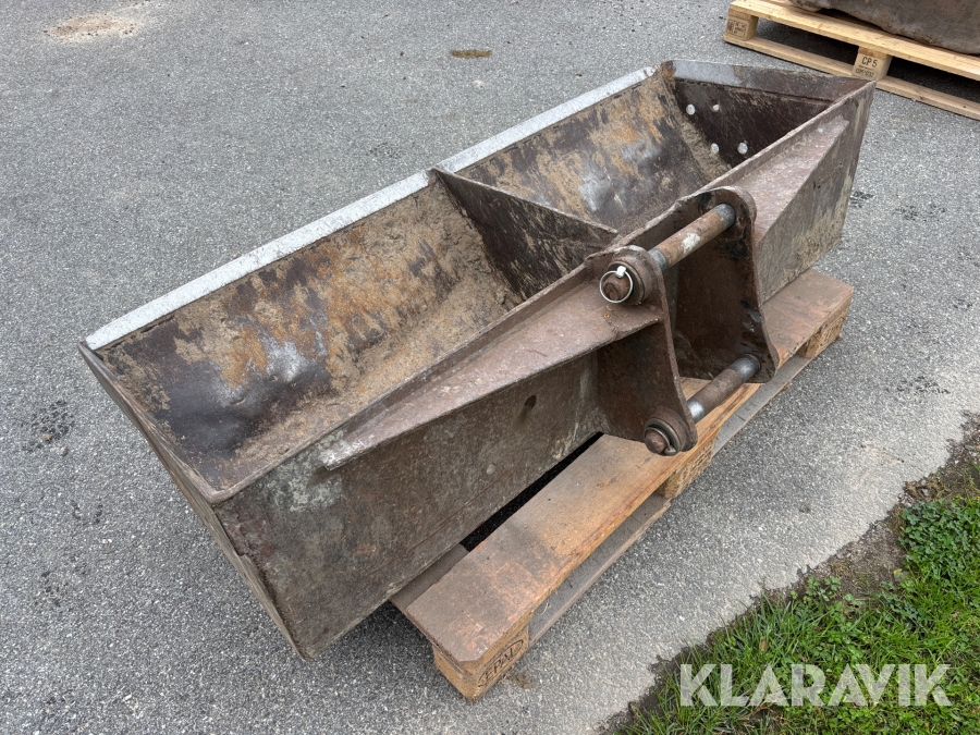 Planeringsskopa 1,5 m S40