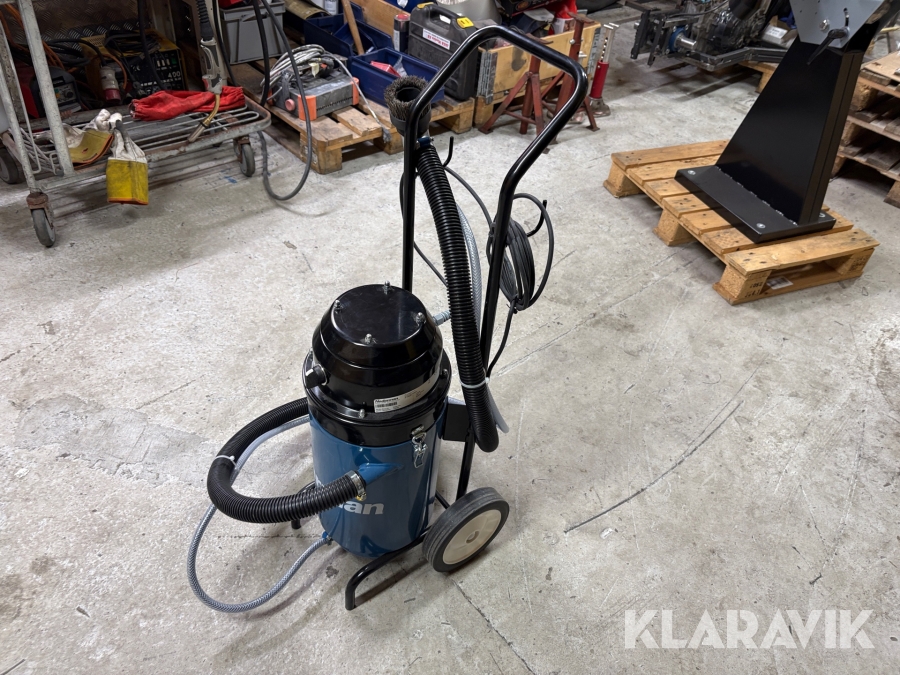 Bläster med utsug Nederman