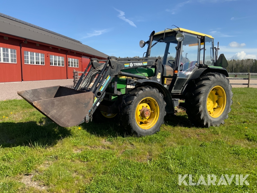 Traktor John Deere 1950 4WD & lastare