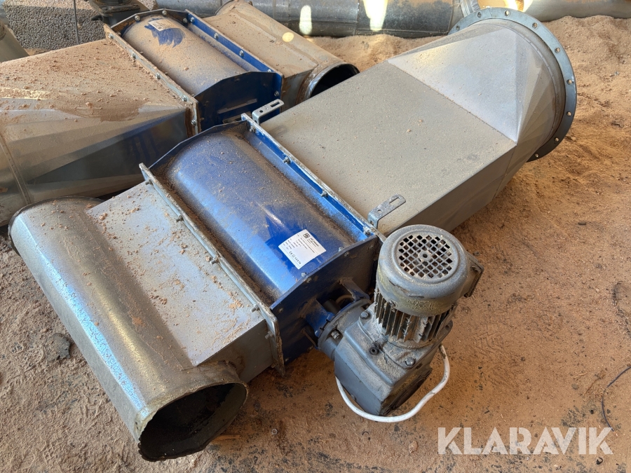 Slussmotor JKF Industri Rot. Valve JK-S w/o geared motor med vinkelväxel