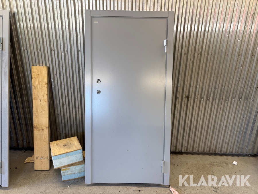 Ståldörr Robust 1st