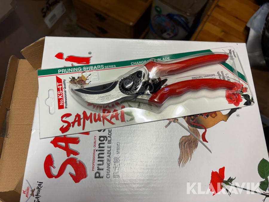 Parti med sekatörer Samurai KS-4T