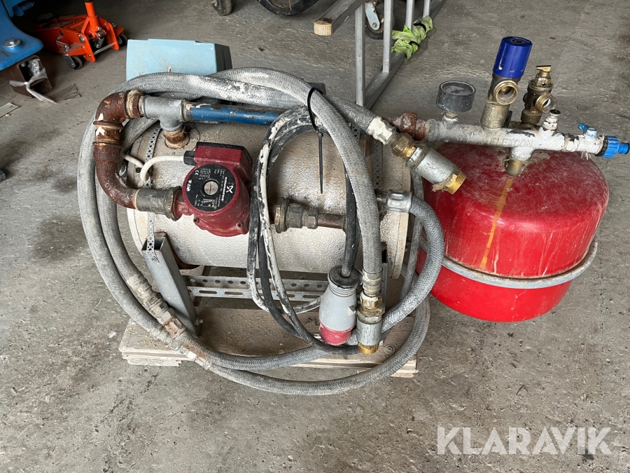 Elpanna till golvvärmen