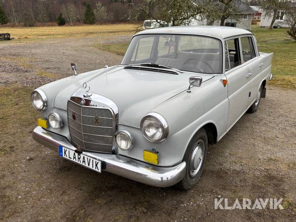 Veteranbil Mercedes-Benz 190 C + Donatorbil