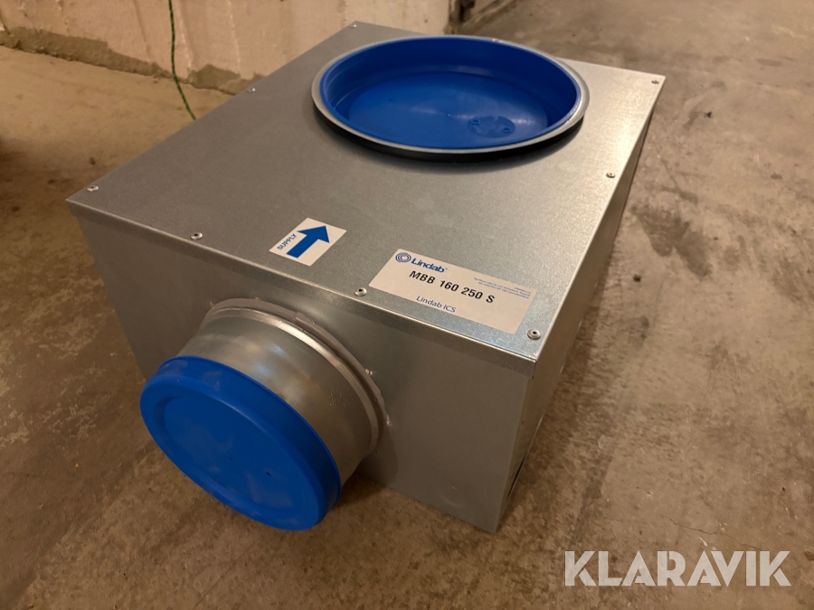 Tilluftspridare Lindab MBB 160 250 S ventilation 5st 