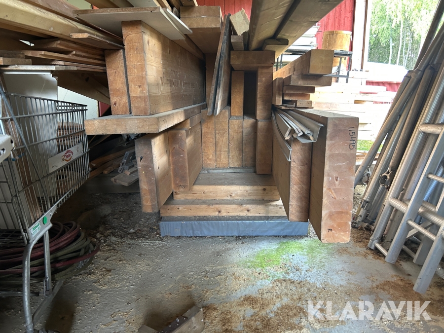 Parti Limträbalkar ca 25 st i blandade storlekar