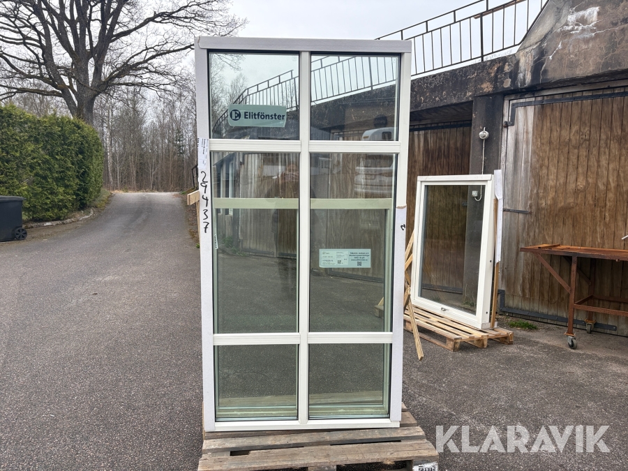 Träfönster med alu.framsida Elit 1 st