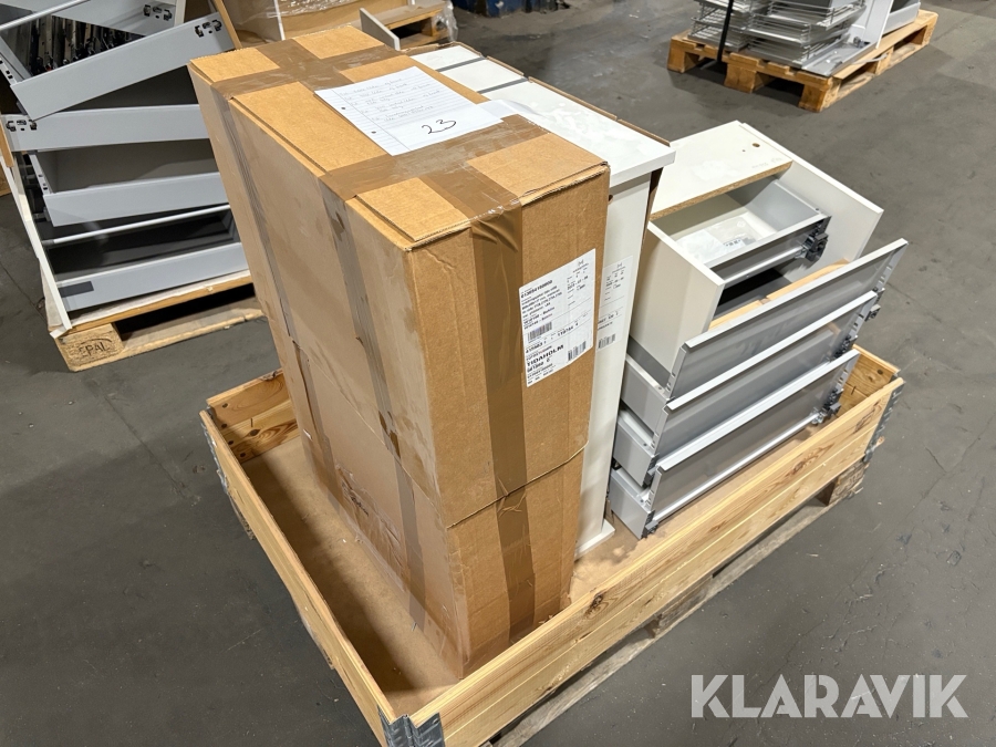 Kökslådor Marbodal 9st (1st pall)