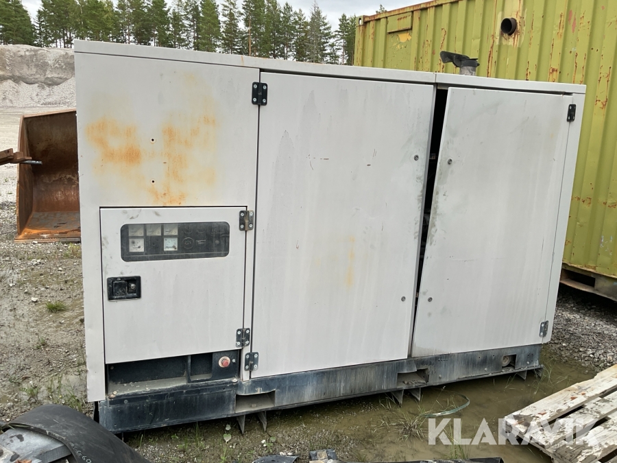Elverk Atlas Copco 100 kVA